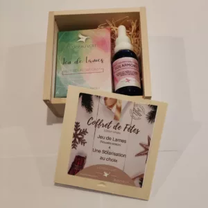 Solarisation au choix + Jeu de lames dans un coffret bois